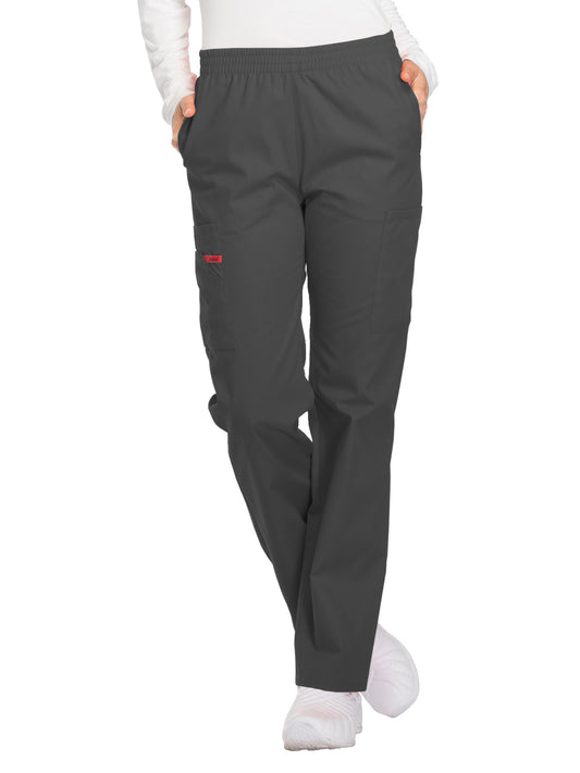 Women's 6-Pocket Natural Rise Tapered Leg Pant - 86106 - Pewter