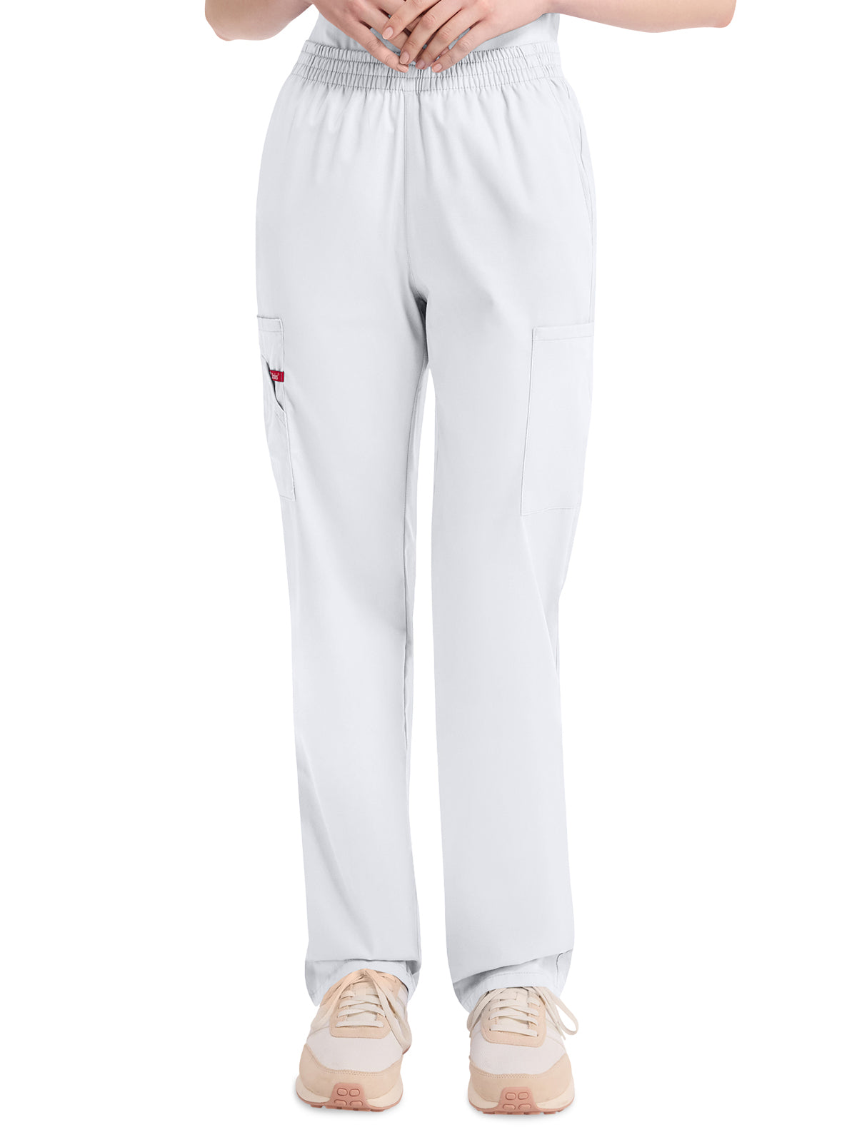 Women's 6-Pocket Natural Rise Tapered Leg Pant - 86106 - White
