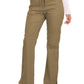 Women's 6-Pocket Mid Rise Cargo Pant - 86206 - Dark Khaki