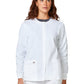 Women's 5-Pocket Snap Front Warm-Up Jacket - 86306 - White