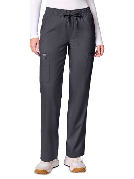 Women's 12-Pocket Scrub Pant - CK00002 - Pewter