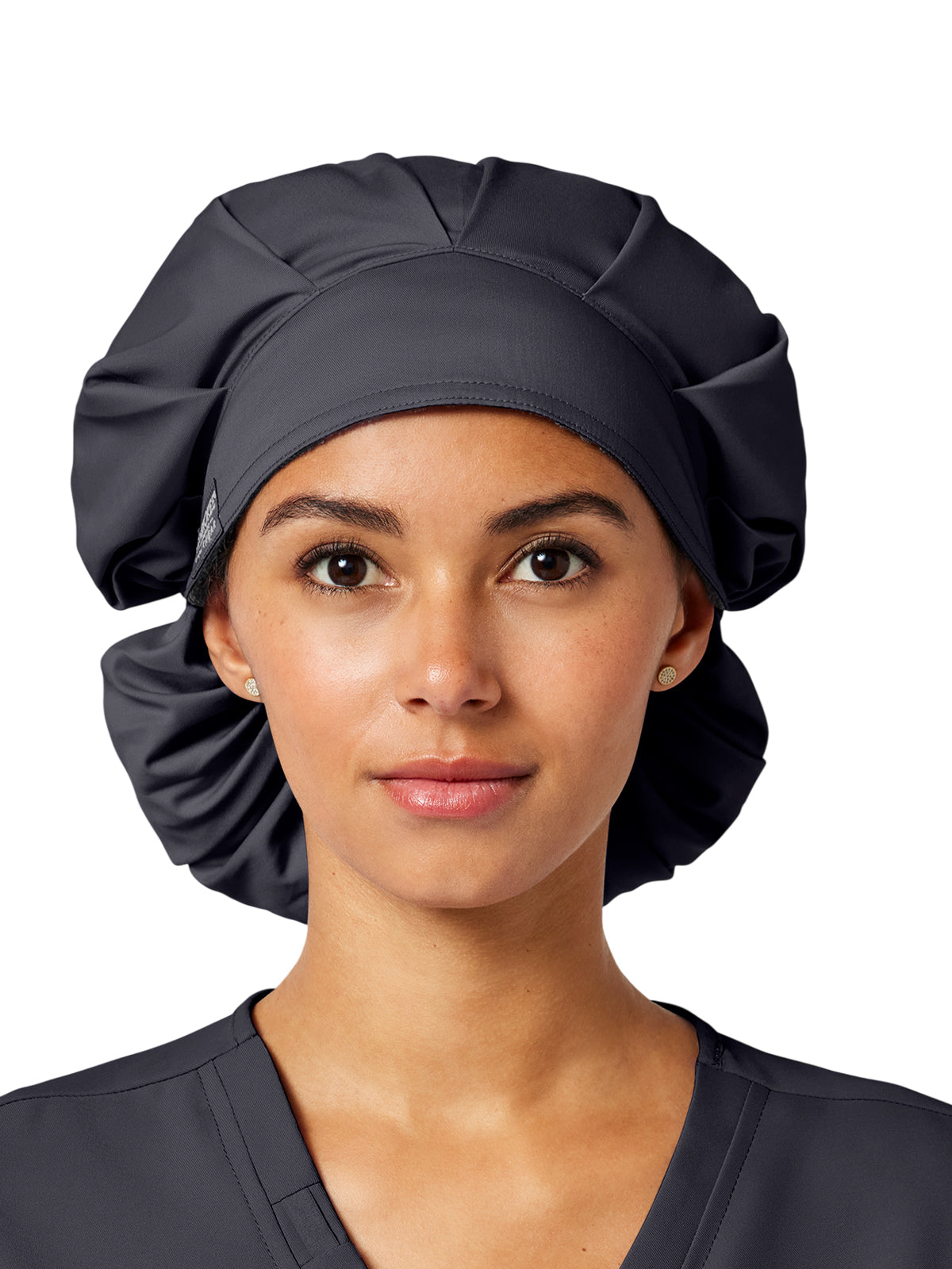 Unisex Bouffant Scrub Hat - CK00005 - Pewter