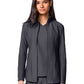 Women's 2-Pocket Full Zip Jacket - CK00032 - Pewter