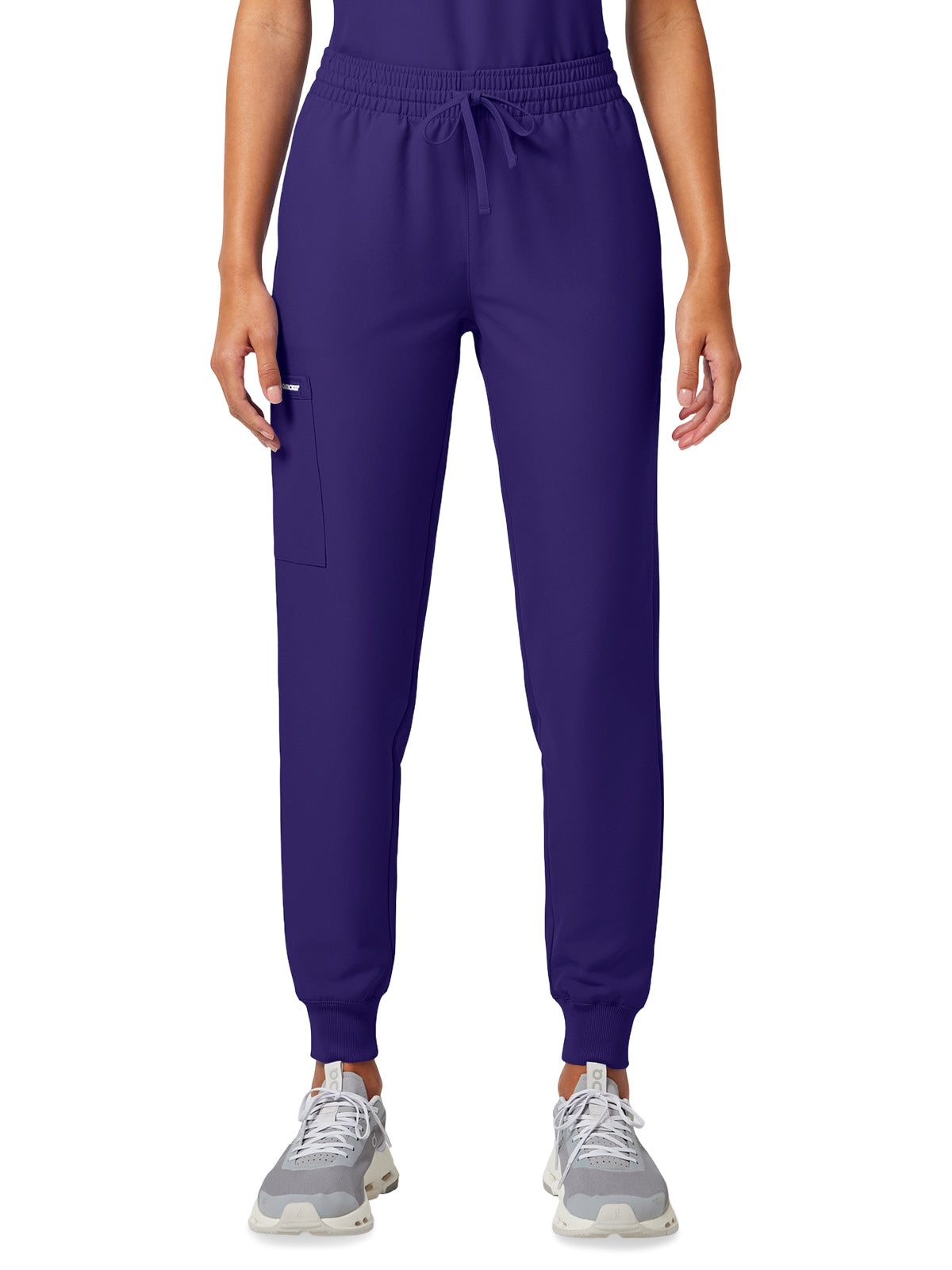 Women's 5-Pocket Mid Rise Jogger Pant - CK00034A - Grape