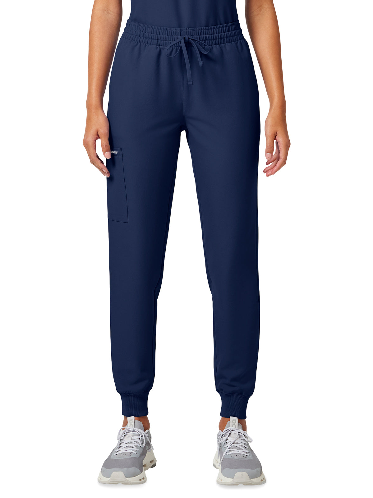 Women's 5-Pocket Mid Rise Jogger Pant - CK00034A - Navy