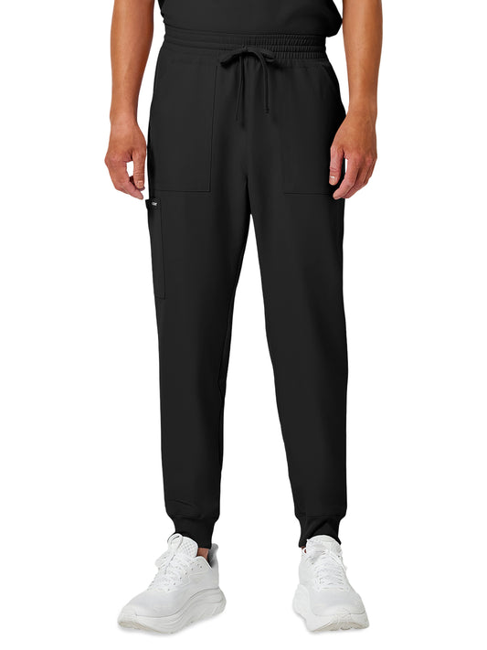 Men's 4-Pocket Mid Rise Jogger Pant - CK00035A - Black