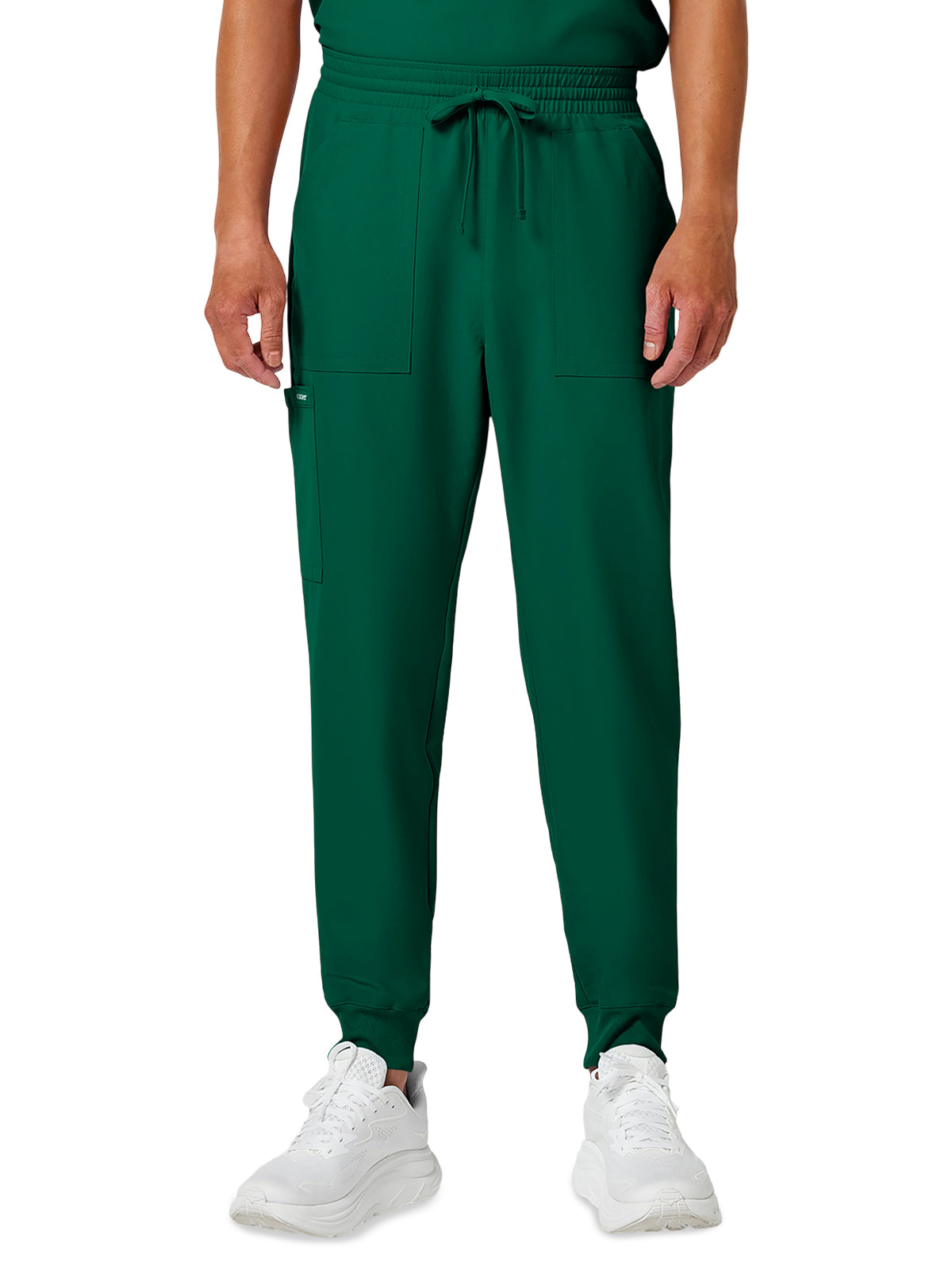 Men's 4-Pocket Mid Rise Jogger Pant - CK00035A - Hunter Green