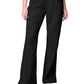 Women's 3-Pocket Flared Cargo Pant - CK00039 - Black