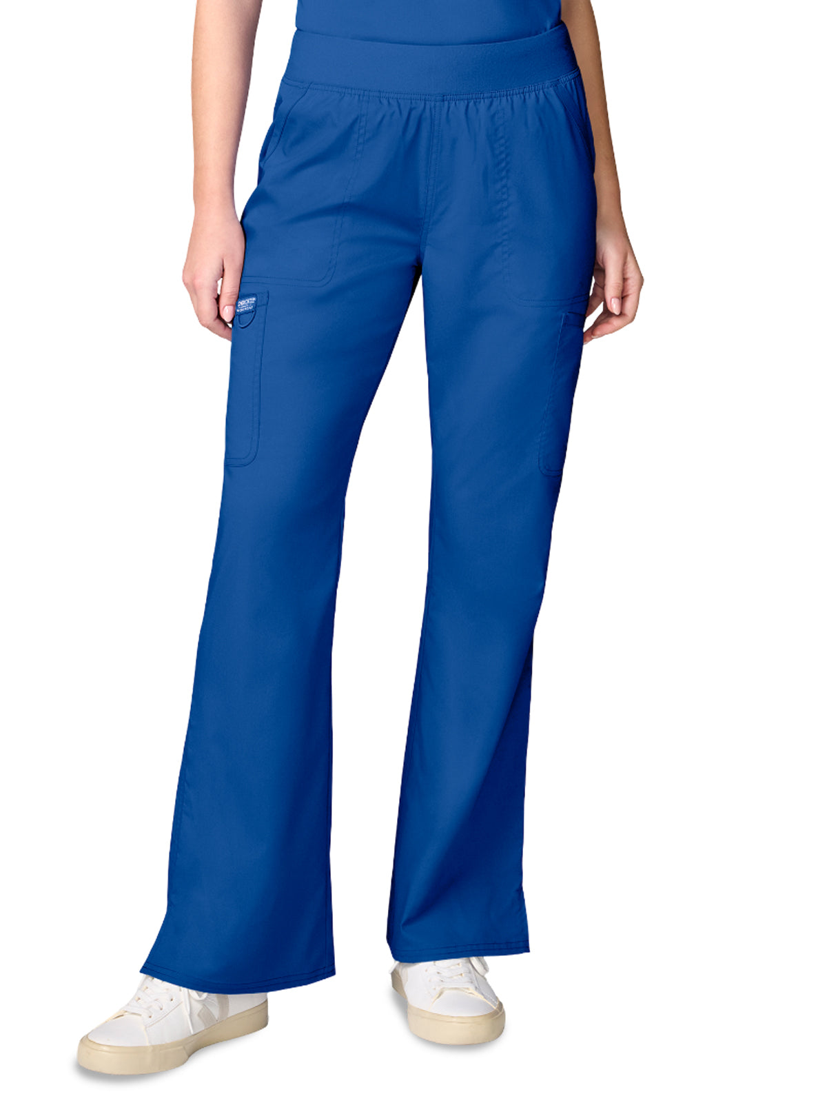 Women's 3-Pocket Flared Cargo Pant - CK00039 - Royal
