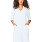Women's 2-Pocket 3/4 Sleeve Dress - CK00046 - White