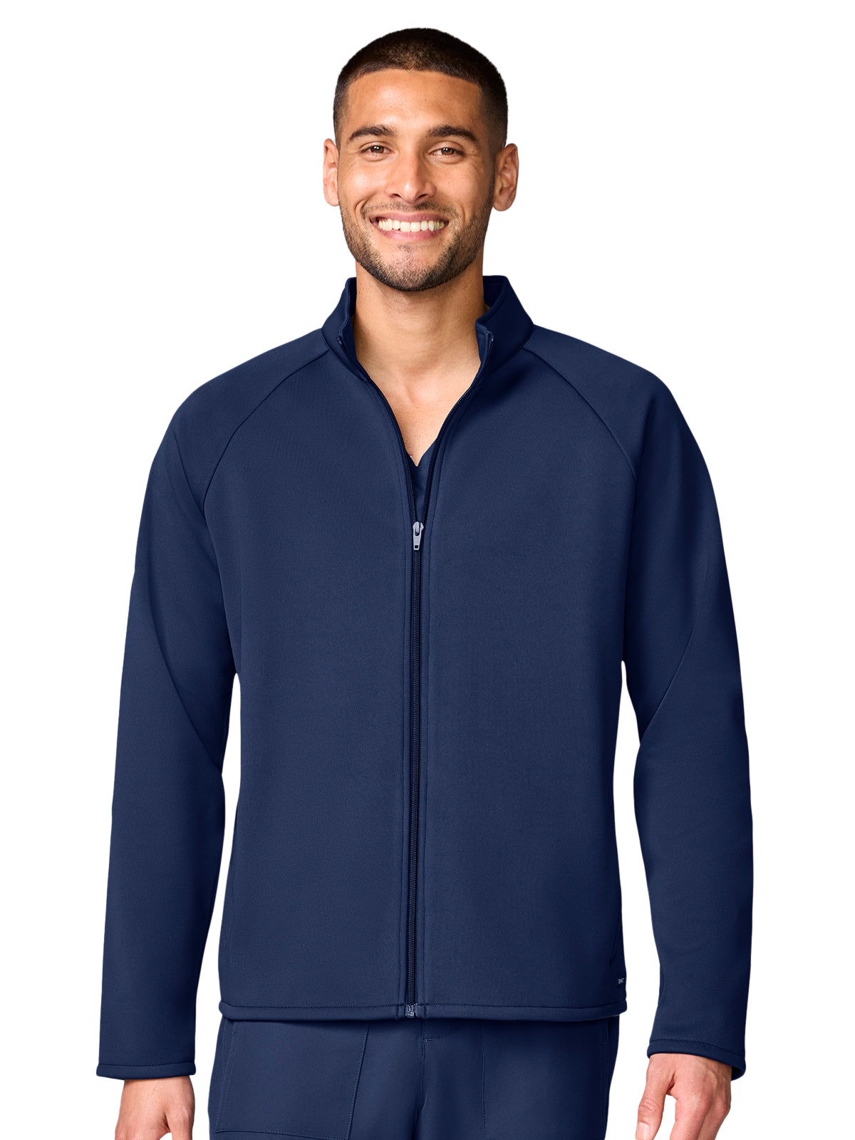 Men's 4-Pocket Fleece Jacket - CK00069 - Navy