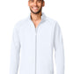 Men's 4-Pocket Fleece Jacket - CK00069 - White