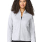 Women's 2-Pocket Fleece Jacket - CK00070 - Heather Grey