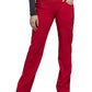 Women's 4-Pocket Mid Rise Pant - CK002 - Red