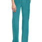 Women's 5-Pocket Trouser Leg Pant - CK026 - Teal Blue