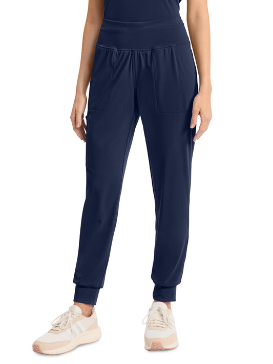 Women's 5-Pocket Jogger Pant - CK033 - Navy