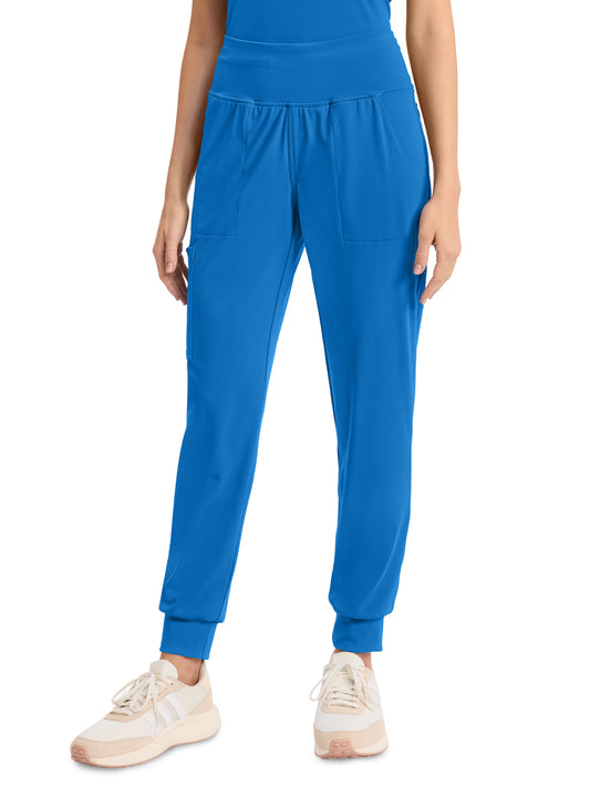 Women's 5-Pocket Jogger Pant - CK033 - True Blue