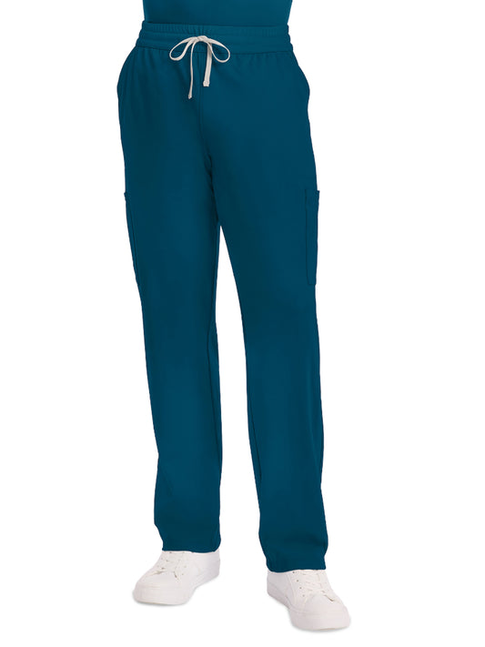 Men's 5-Pocket Straight Leg Pant - CK036 - Caribbean Blue