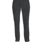 Women's 6- Pocket Mid Rise Tapered Leg Pant - CK065A - Black