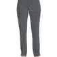 Women's 6- Pocket Mid Rise Tapered Leg Pant - CK065A - Pewter