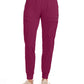 Women's 6-Pocket Mid Rise Jogger - CK080A - Wine