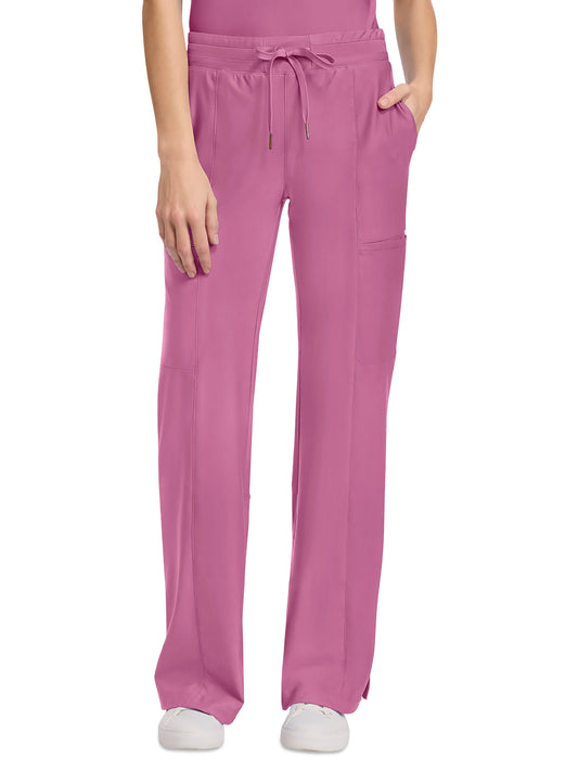 Women's 5 Pocket Tapered Leg Pant - CK095 - Dusty Mauve