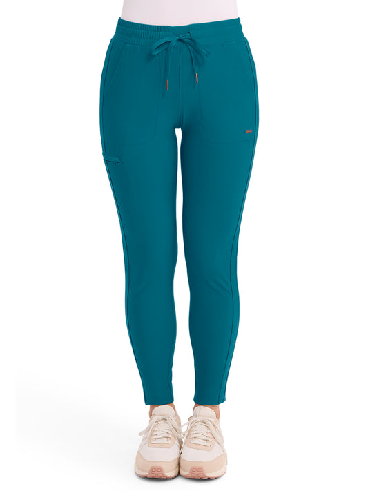 Women's 5 Pocket Tapered Leg Pant - CK095 - Paradise Cove