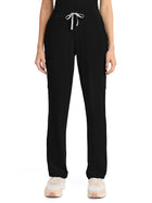 Women's 5-Pocket Straight Leg Pant - CK096 - Black