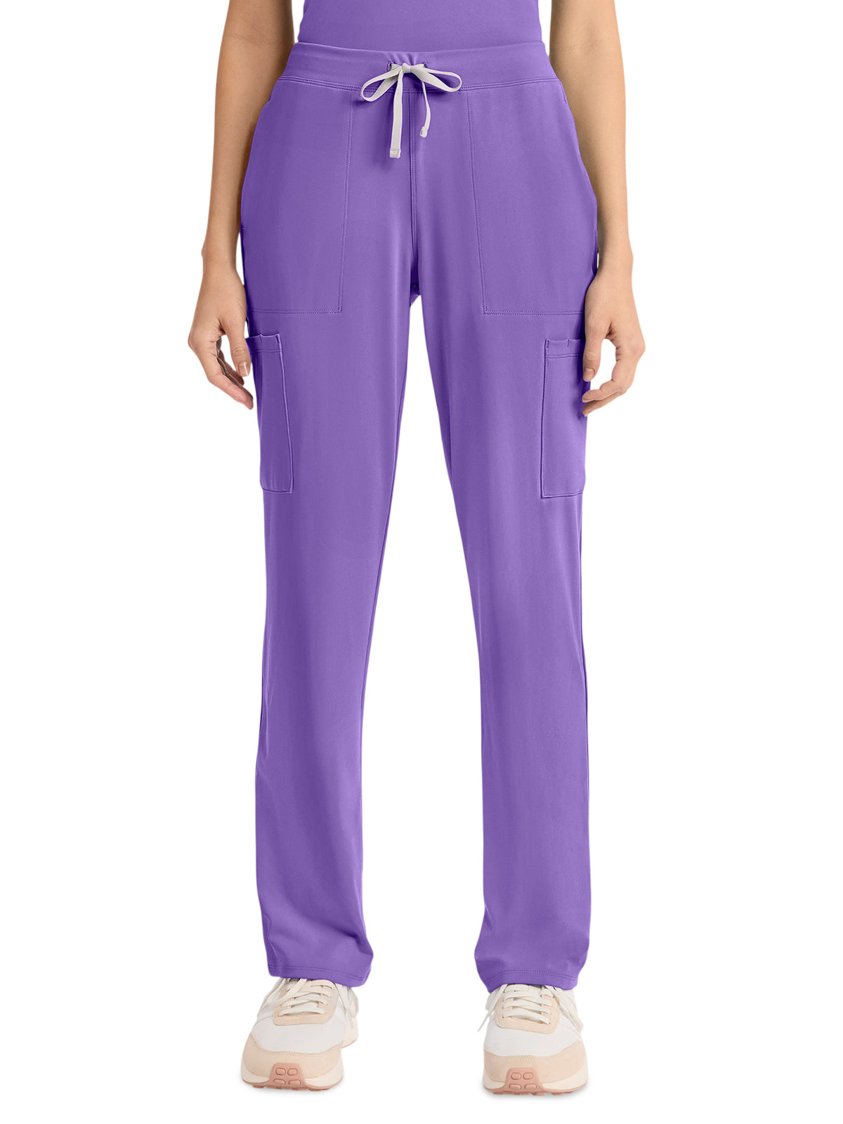Women's 5-Pocket Straight Leg Pant - CK096 - Lilac Bloom