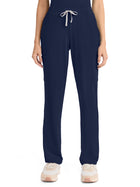 Women's 5-Pocket Straight Leg Pant - CK096 - Navy
