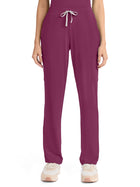 Women's 5-Pocket Straight Leg Pant - CK096 - Wine