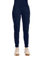 Women's 5-Pocket Mid Rise Jogger Pant - CK110A - Navy