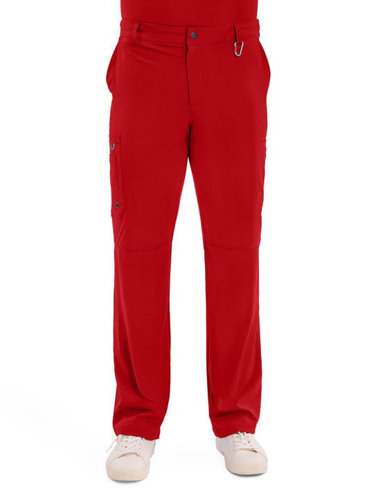 Men's 6-Pocket Tapered Leg Pant - CK200A - Red