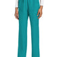 Women's 4-Pocket Drawstring Cargo Pant - CK272A - Teal Blue
