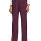 Women's 4-Pocket Drawstring Cargo Pant - CK272A - Wine