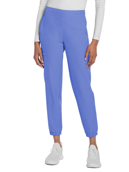 Women's 5-Pocket Mid Rise Jogger - CK273A - Ciel