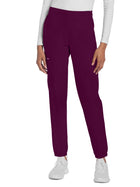 Women's 5-Pocket Mid Rise Jogger - CK273A - Wine