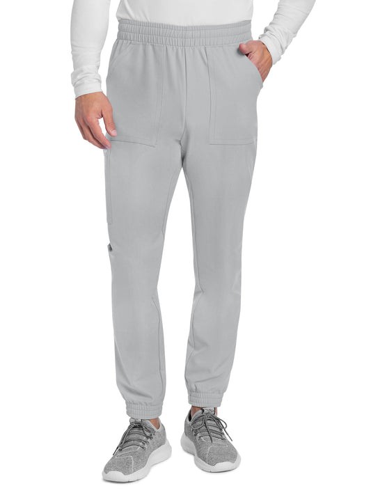 Men's 4-Pocket Mid Rise Jogger Pant - CK278A - Grey
