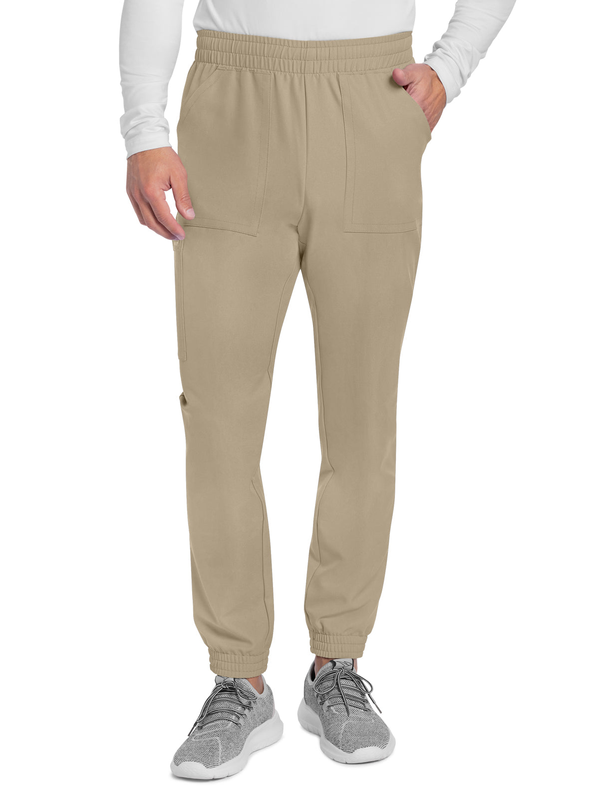 Men's 4-Pocket Mid Rise Jogger Pant - CK278A - Khaki