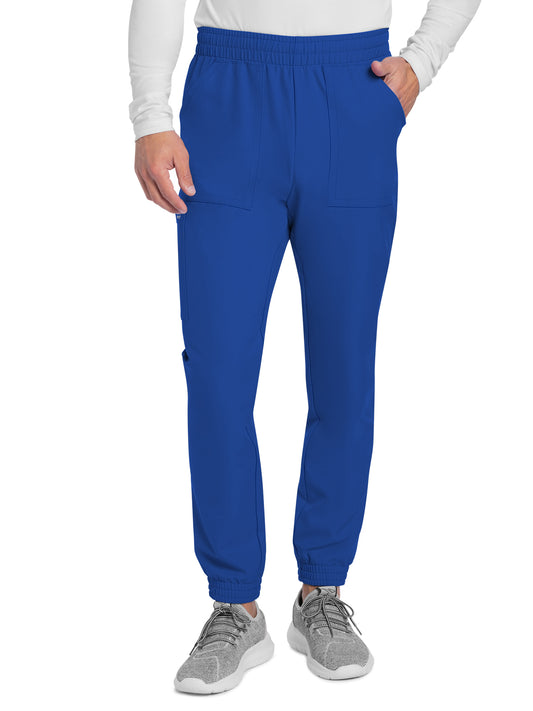 Men's 4-Pocket Mid Rise Jogger Pant - CK278A - Royal