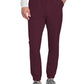 Men's 4-Pocket Mid Rise Jogger Pant - CK278A - Wine