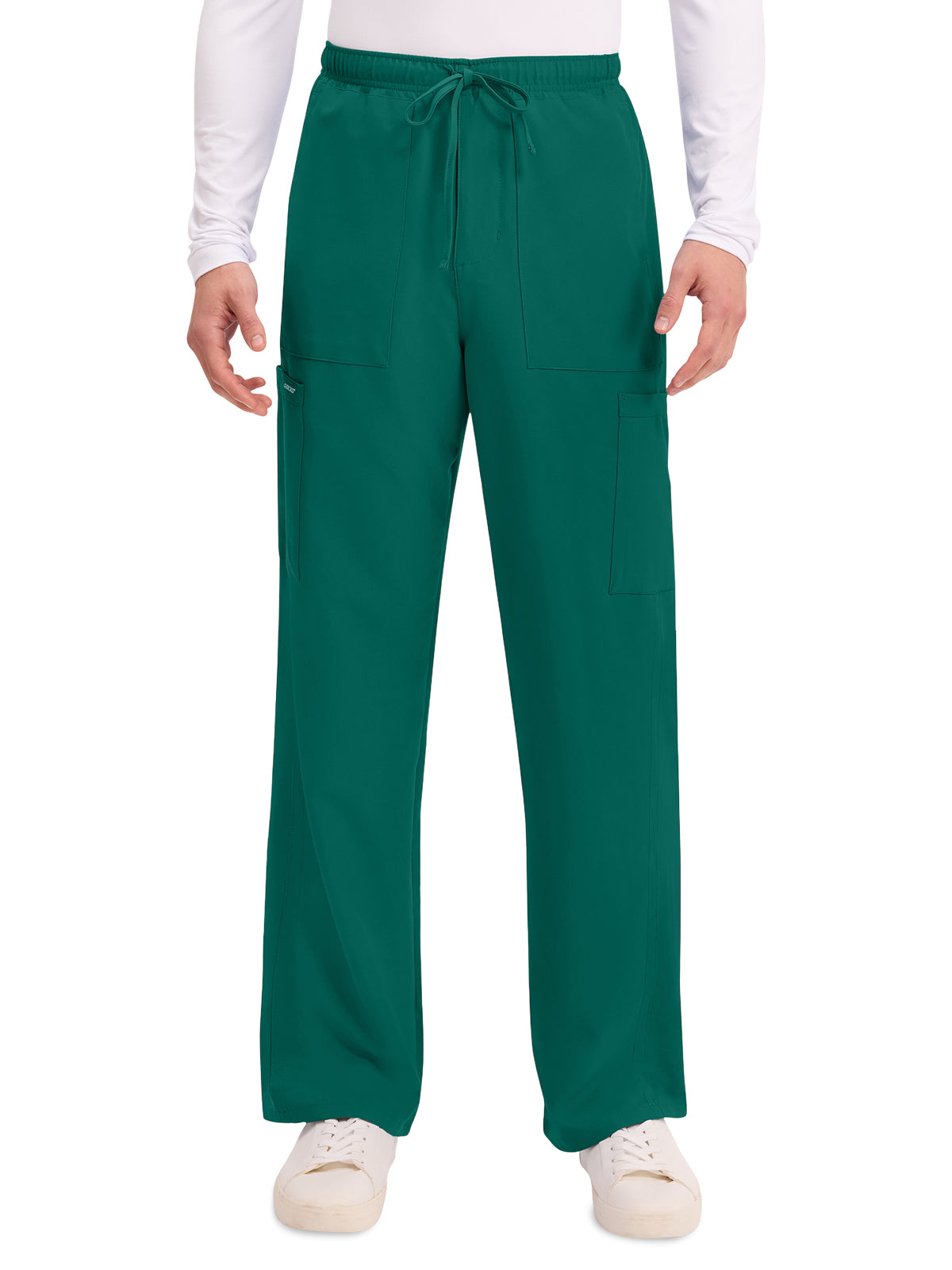 Men's 6-Pocket Straight Leg Pant - CK279A - Hunter Green