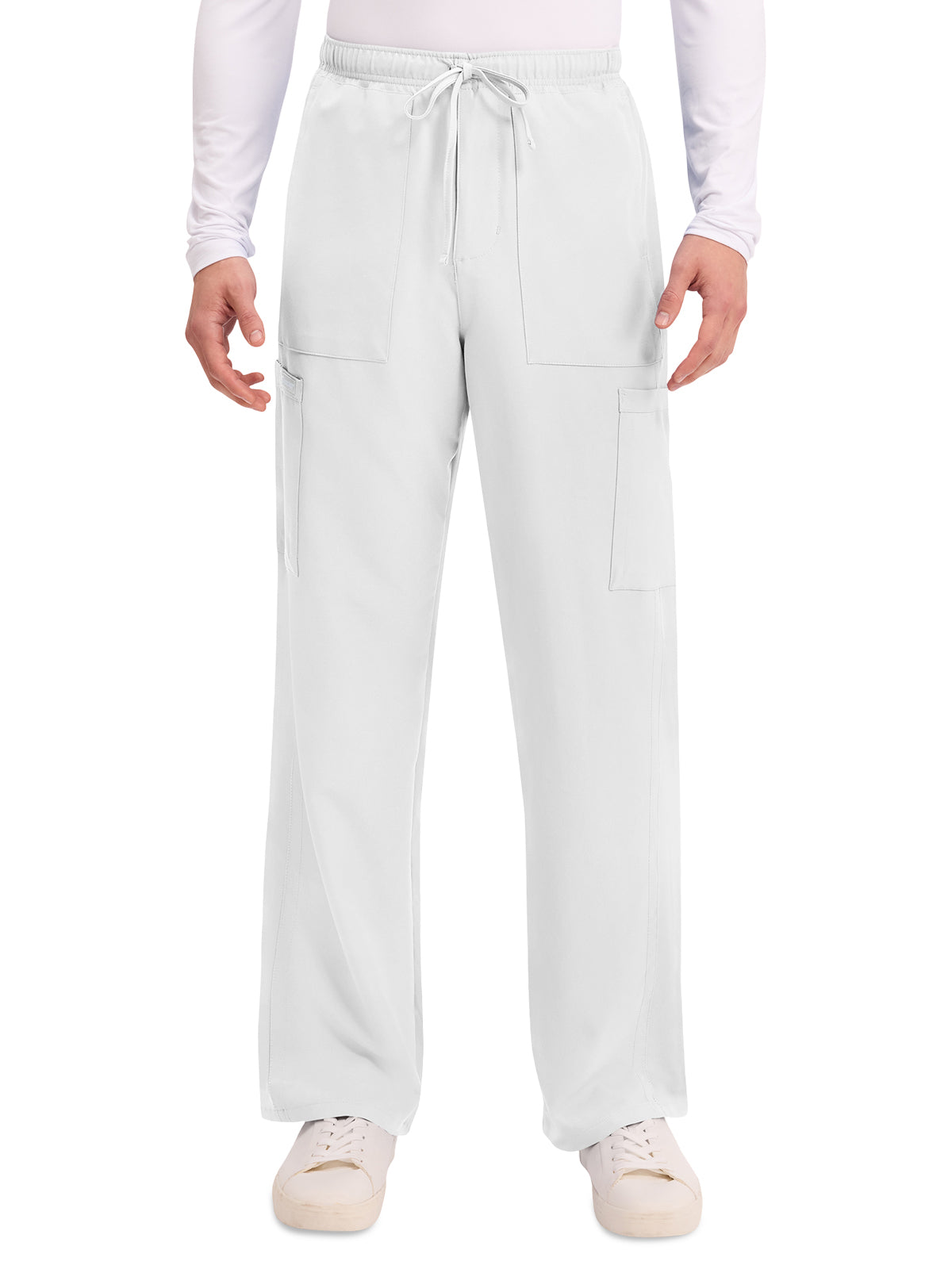 Men's 6-Pocket Straight Leg Pant - CK279A - White