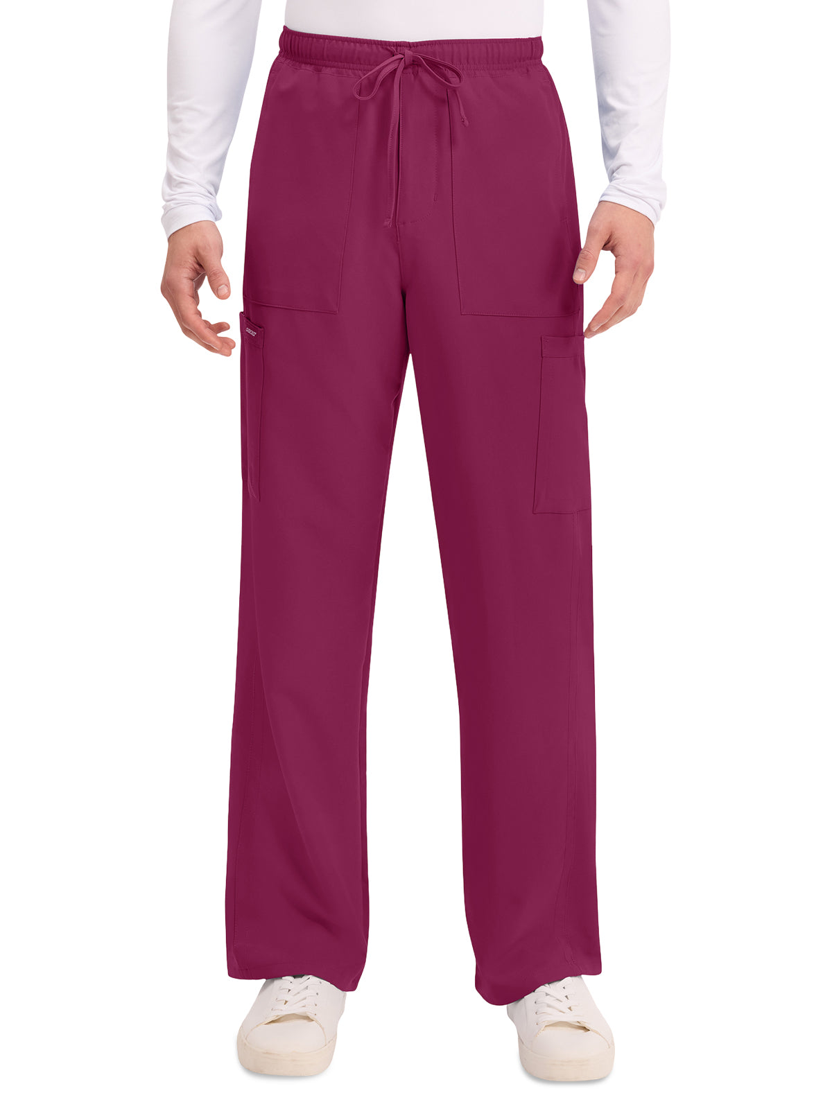 Men's 6-Pocket Straight Leg Pant - CK279A - Wine