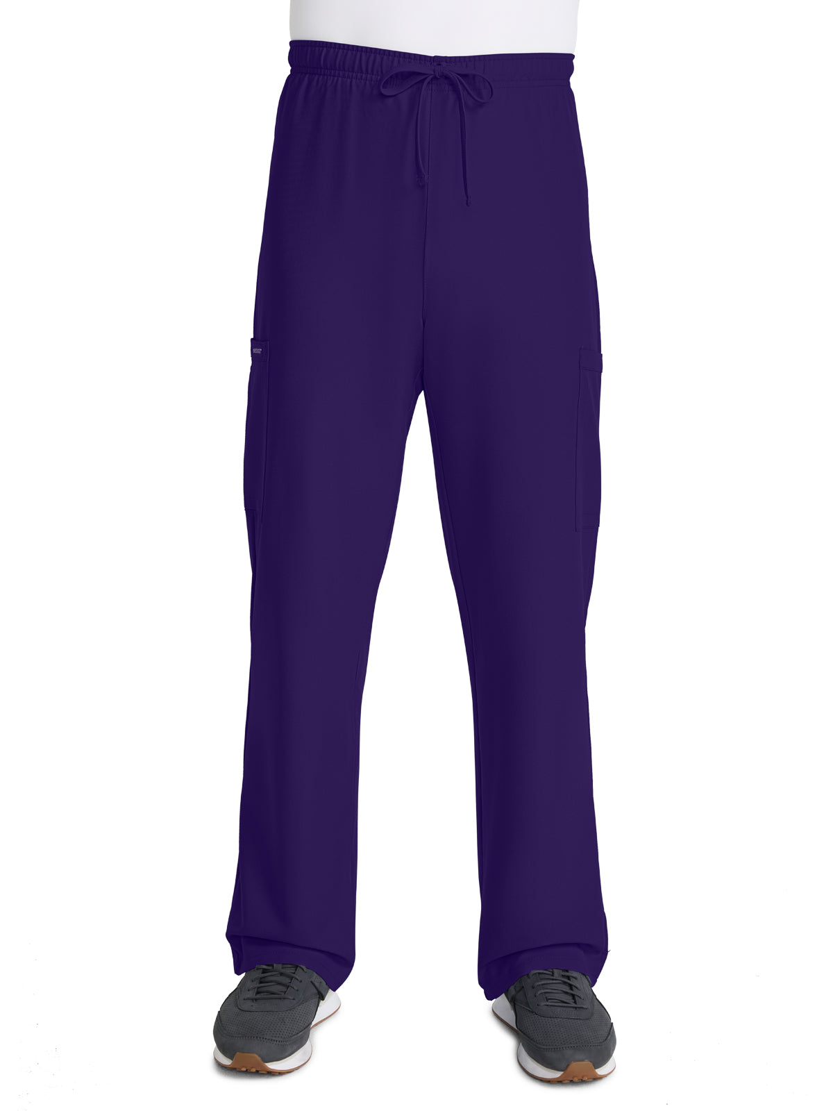 Unisex 3-Pocket Mid Rise Drawstring Pant - CK280A - Grape