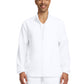 Men's 2-Pocket Zip Front Jacket - CK359A - White