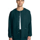 Unisex 2-Pocket Snap Front Jacket - CK393A - Caribbean Blue