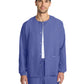 Unisex 2-Pocket Snap Front Jacket - CK393A - Ciel