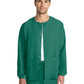 Unisex 2-Pocket Snap Front Jacket - CK393A - Hunter Green