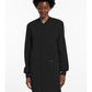 Unisex 3-Pocket 40" Full-Length Lab Coat - CK402A - Black